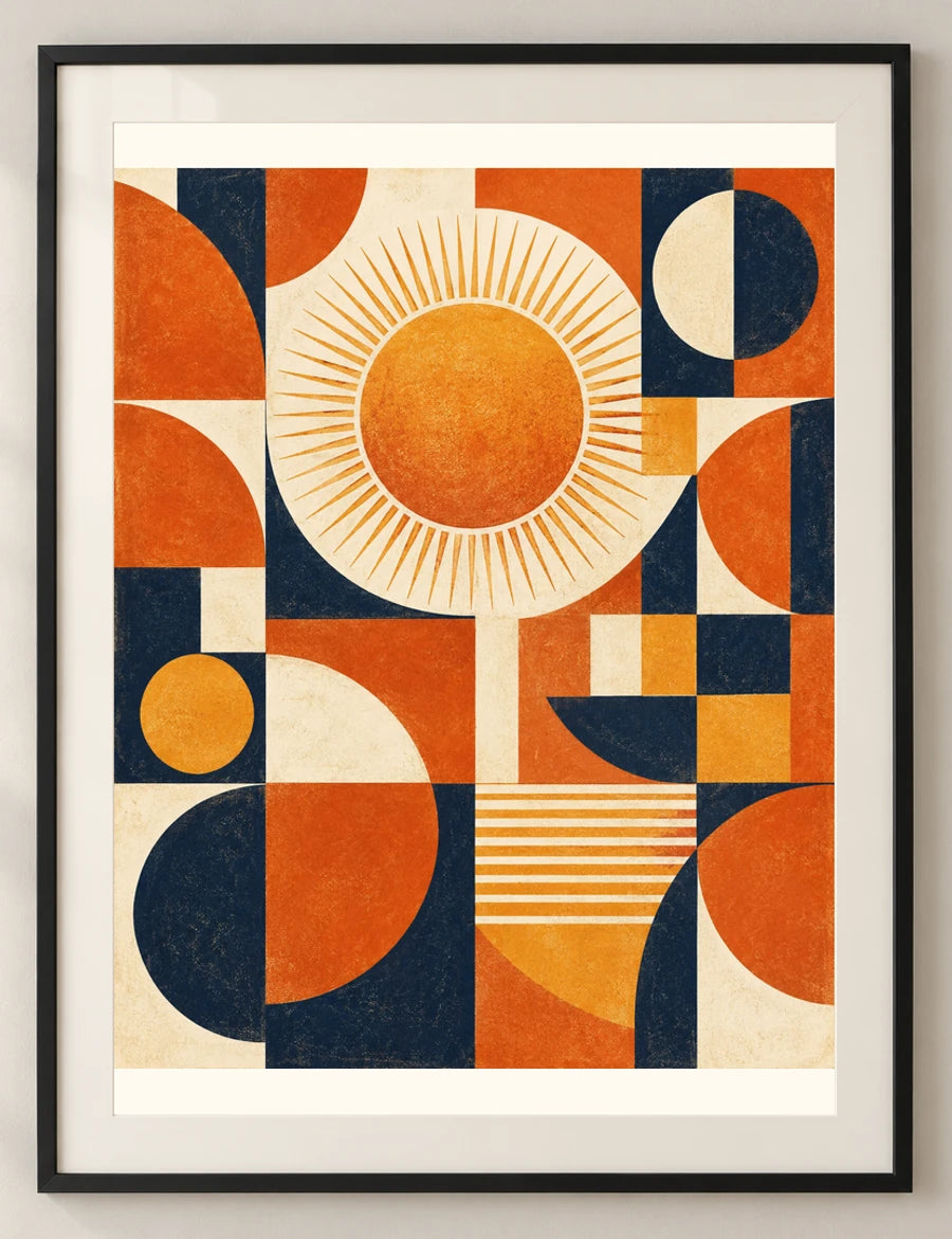 פסיפס של שמש — תמונה לבית — detail — minimal-room-v3
