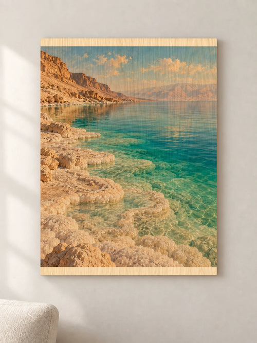 אור על ים המלח — תמונה לבית — wood — minimal-room-v3