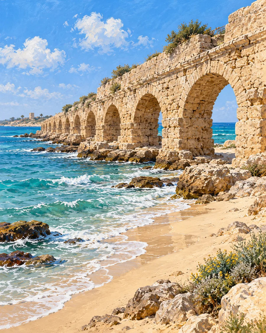 הקשתות של קיסריה — האיור המלא