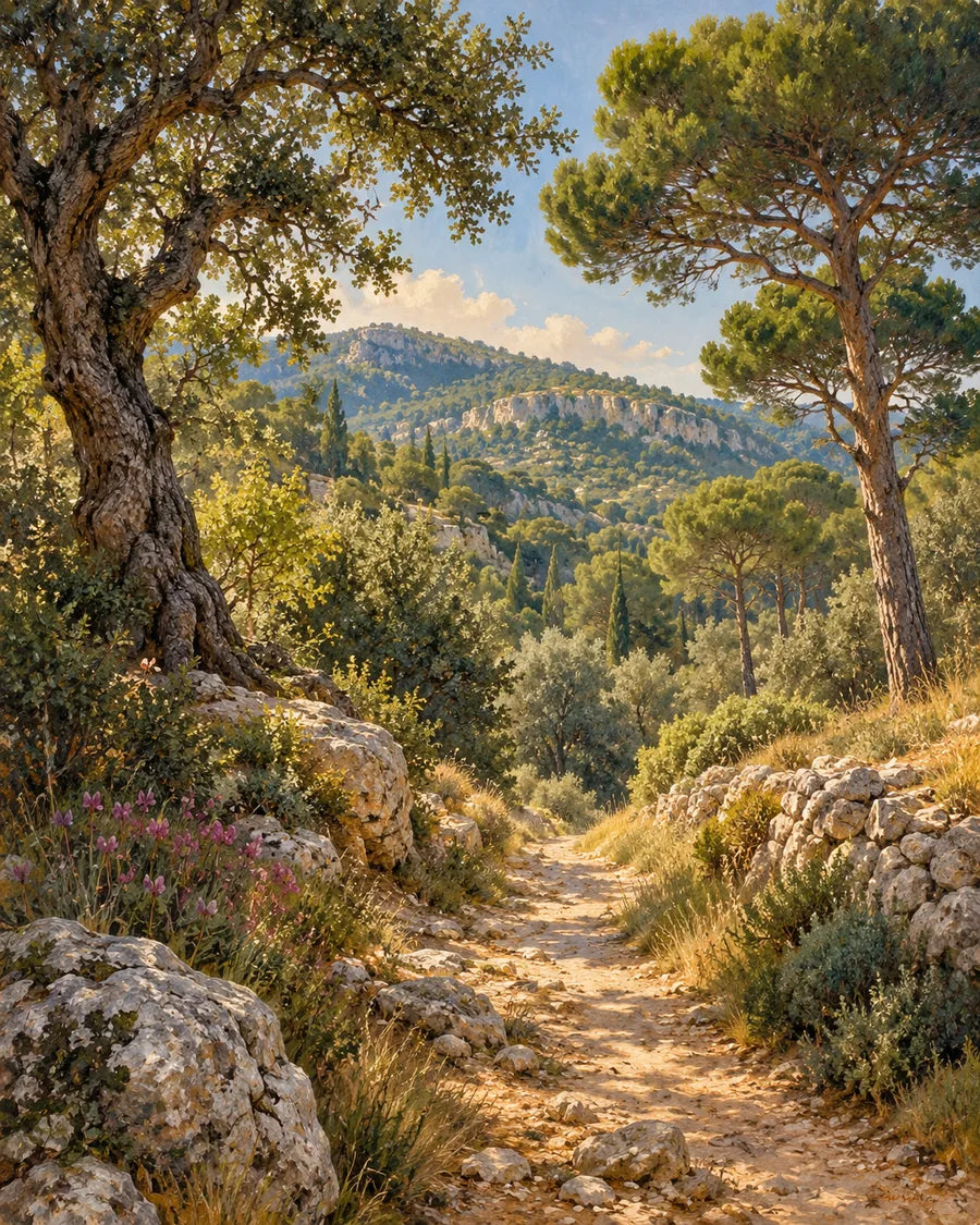 שביל בכרמל — האיור המלא