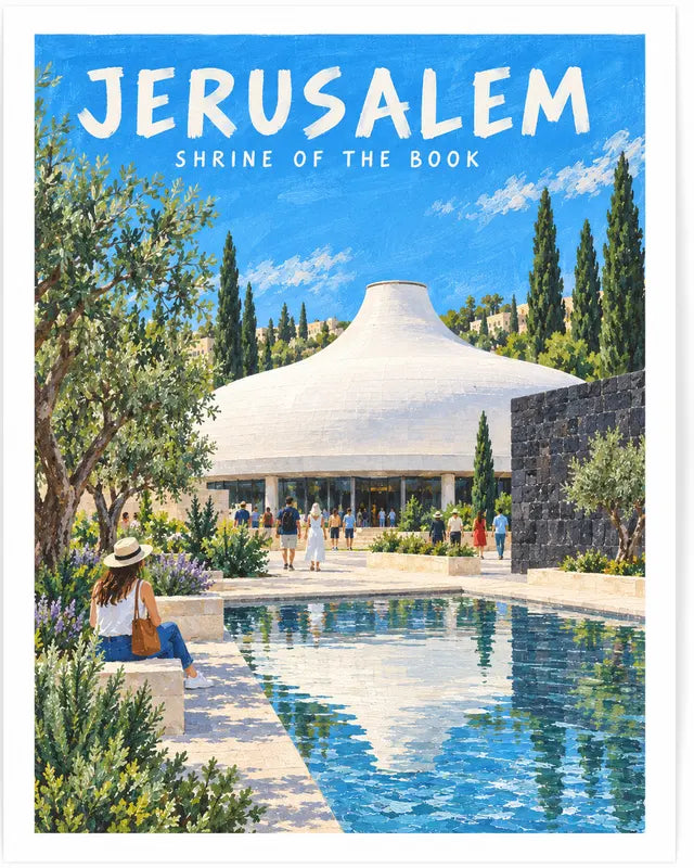 היכל הספר בירושלים — פוסטר מאויר