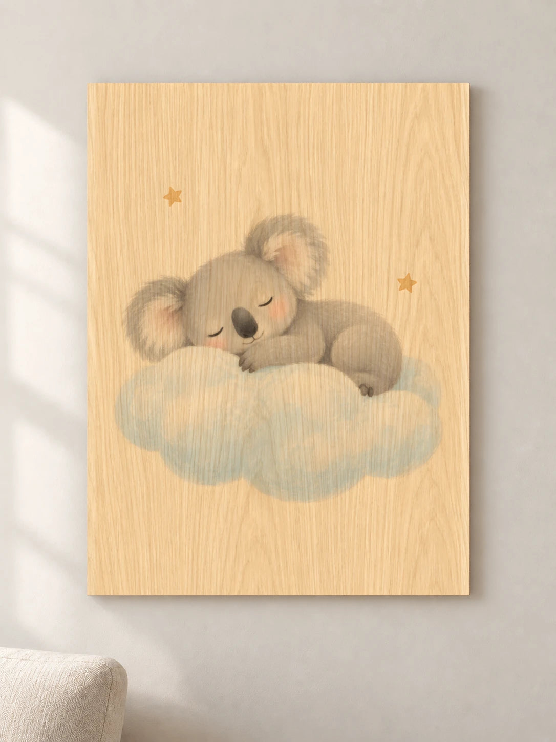 קואלה בענן — wood — minimal-room-v3
