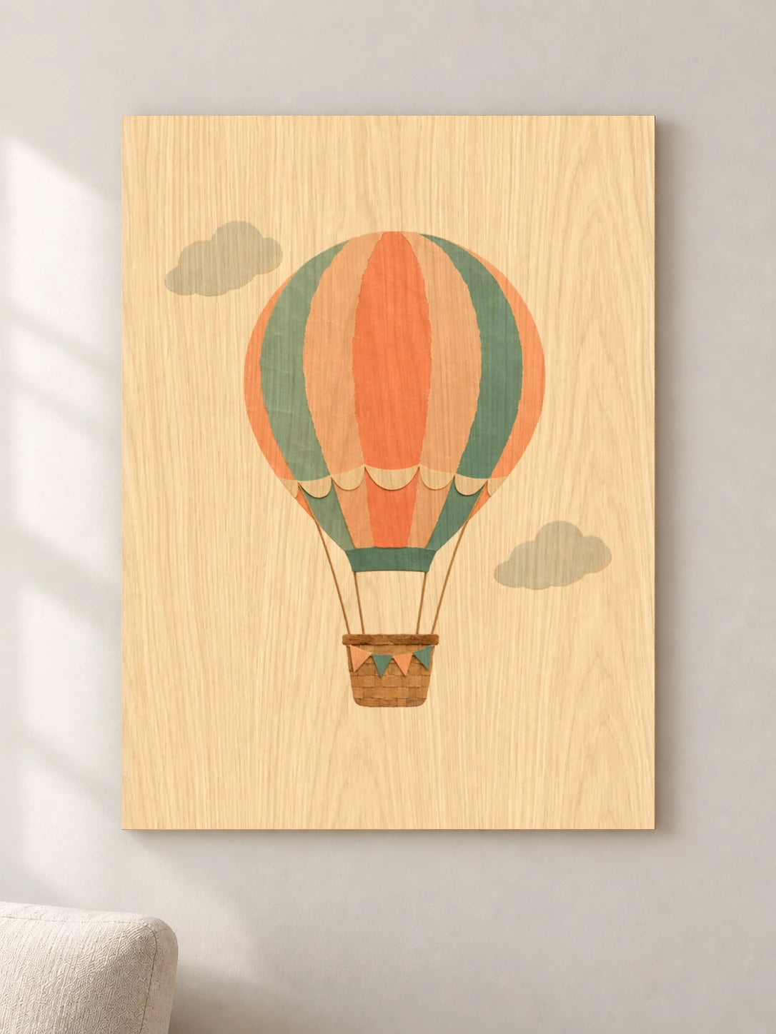 כדור פורח בשקט — wood — minimal-room-v3