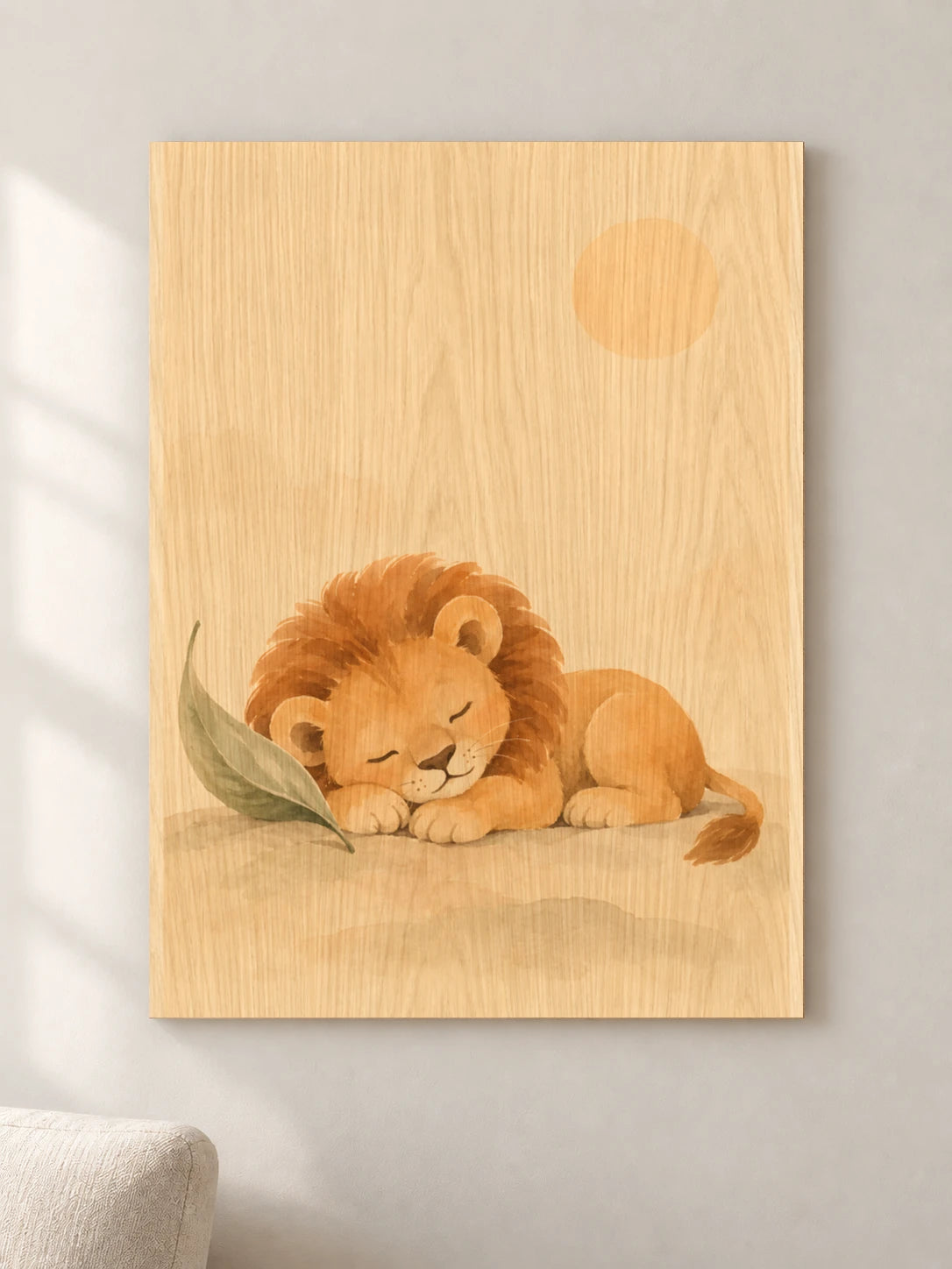 אריה קטן נח — wood — minimal-room-v3