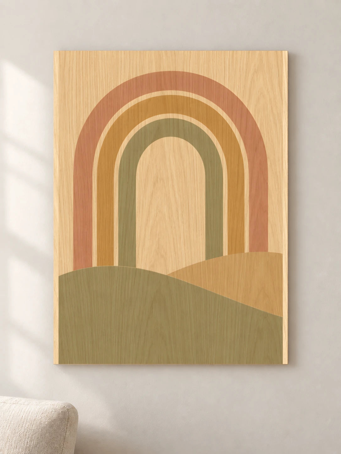 קשת מעל הגבעות — wood — minimal-room-v3