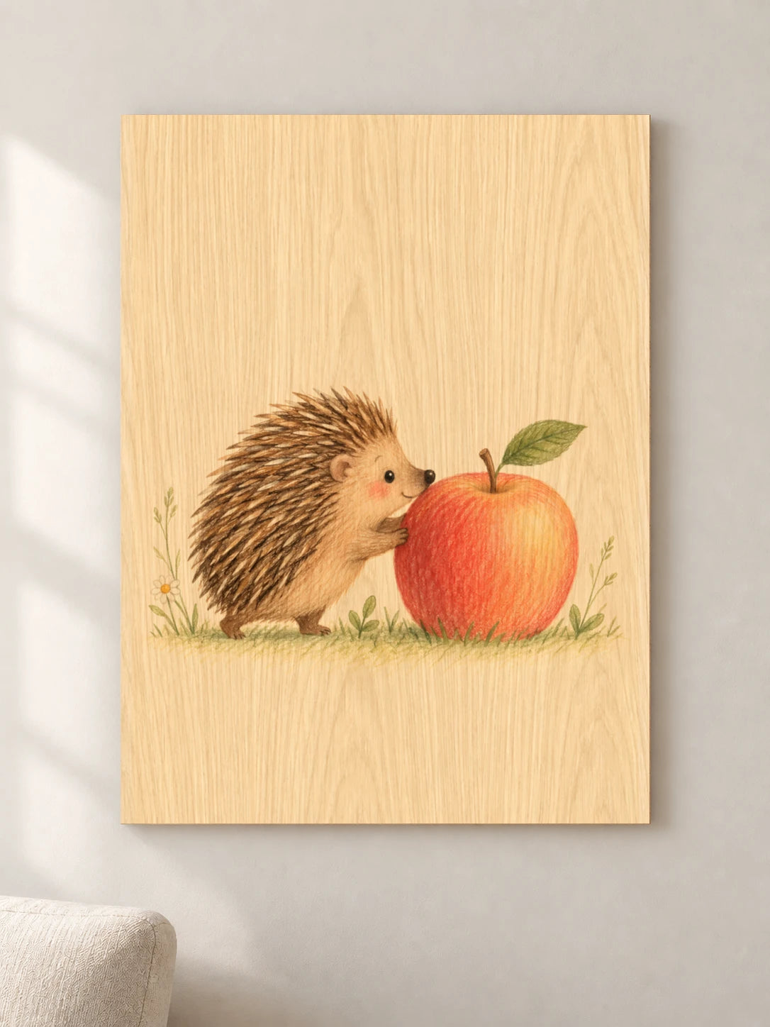 קיפוד ותפוח — wood — minimal-room-v3