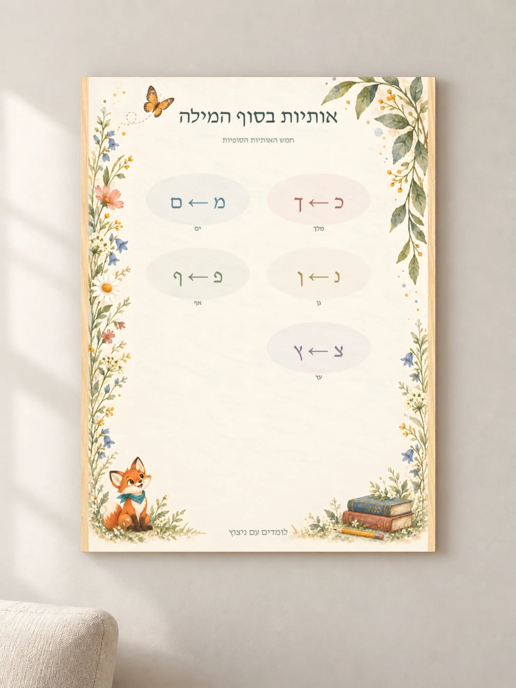אותיות בסוף המילה — wood — minimal-room-v3