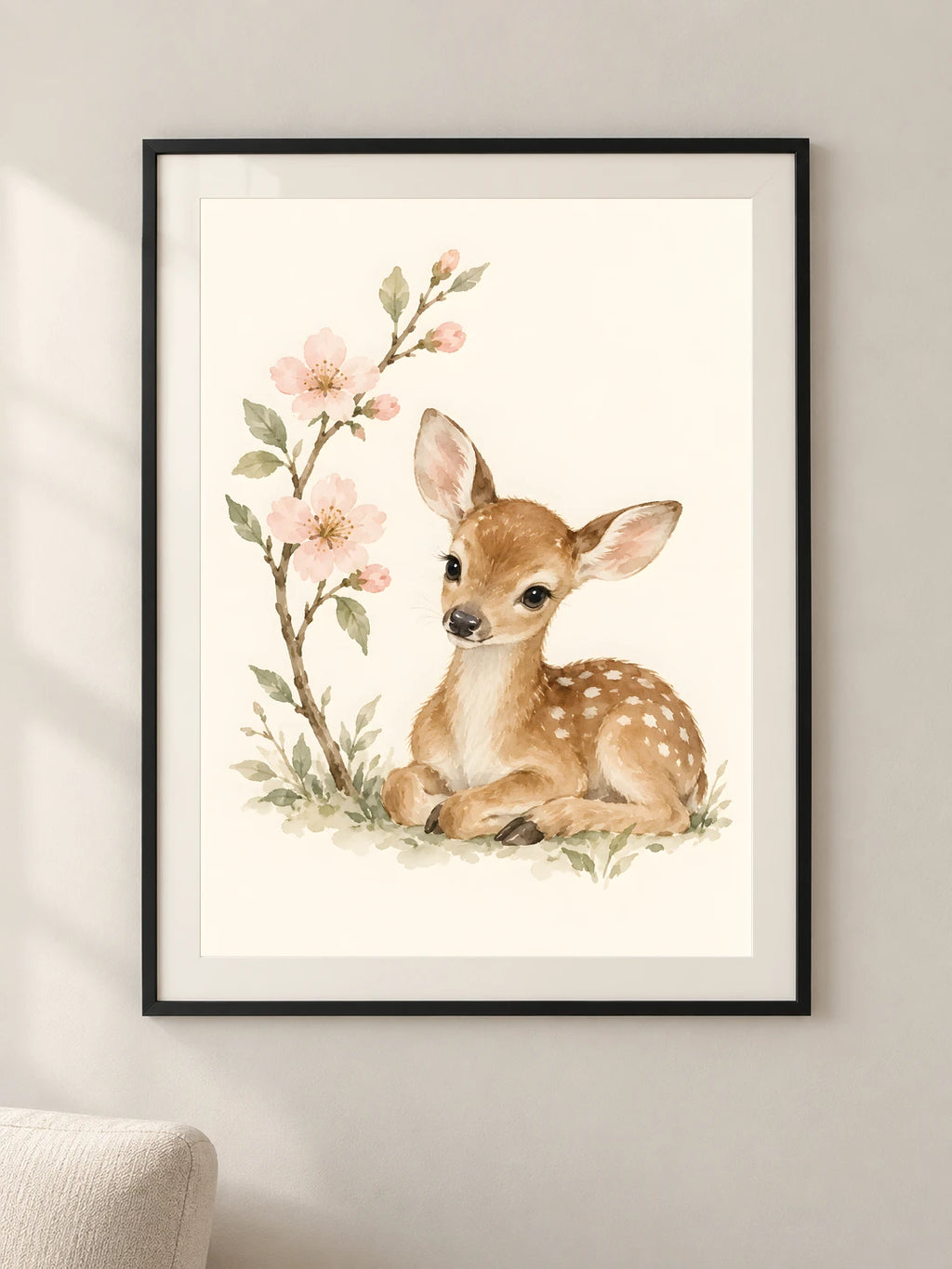 עופר ופריחה — framed — minimal-room-v3