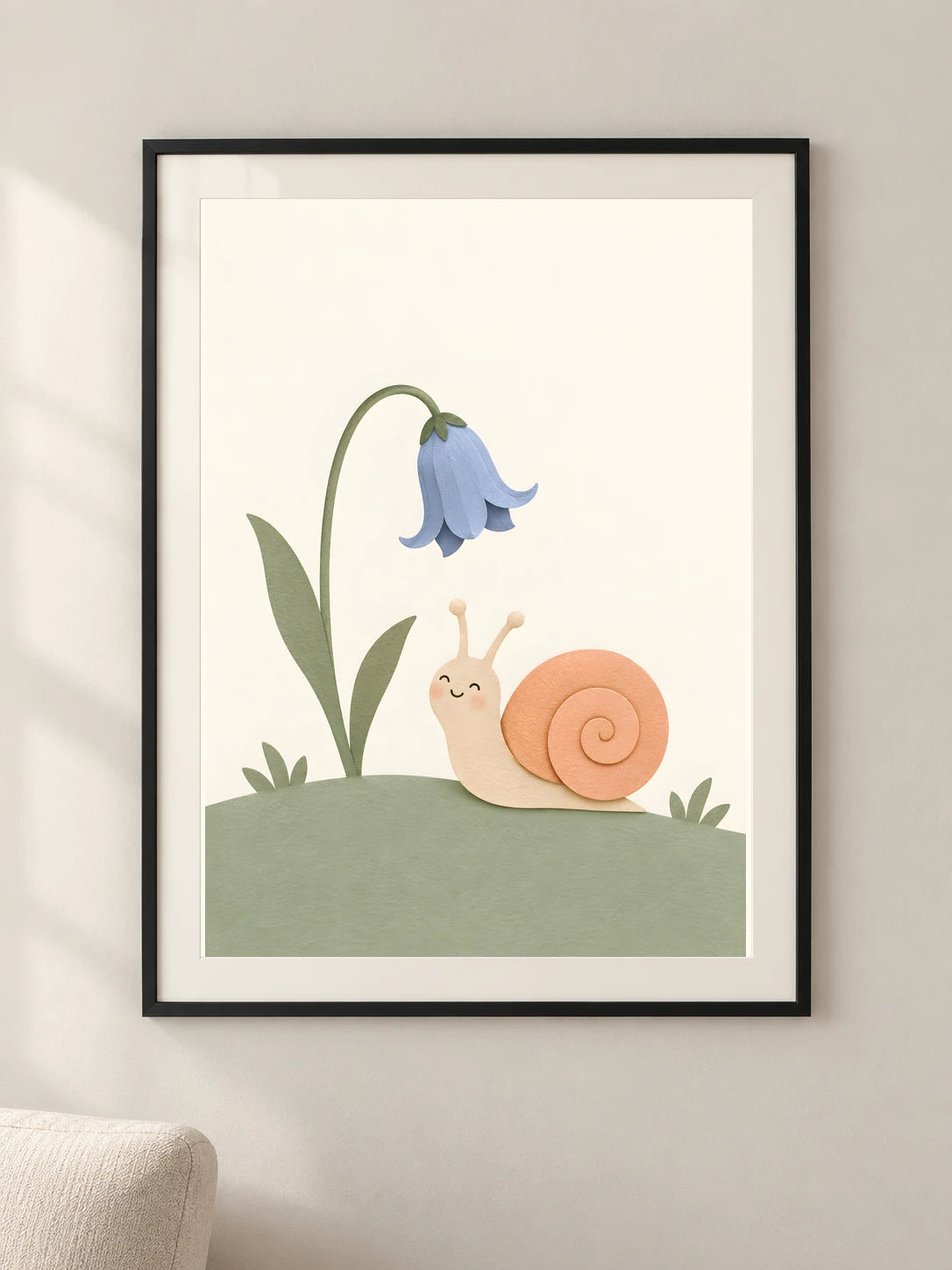 הבית של החילזון — framed — minimal-room-v3