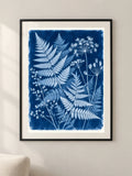 צל של שרך — פוסטר אמנות מקורי — framed — minimal-room-v3
