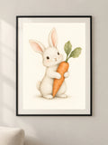 ארנב וגזר — framed — minimal-room-v3